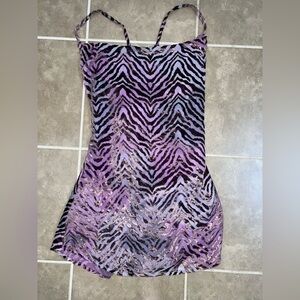 New PrettyLittleThing Women's Purple and Pink Dress